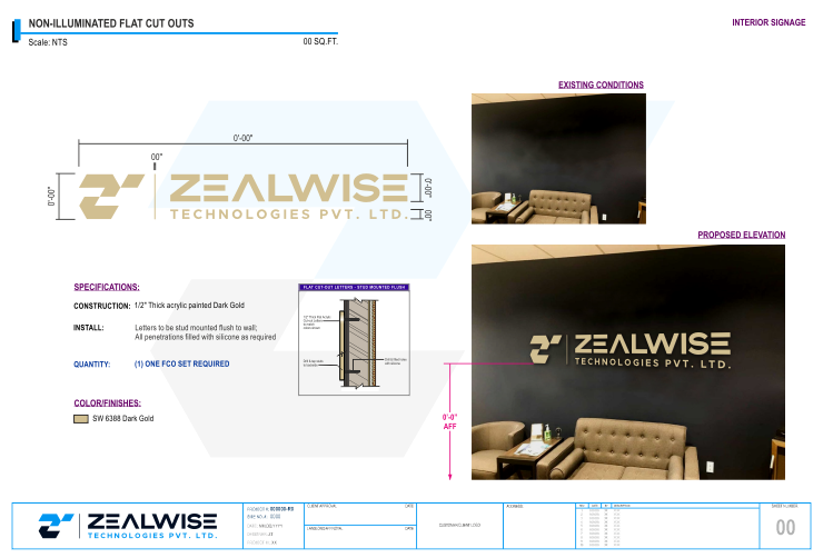 Interior Design & Drafting Services