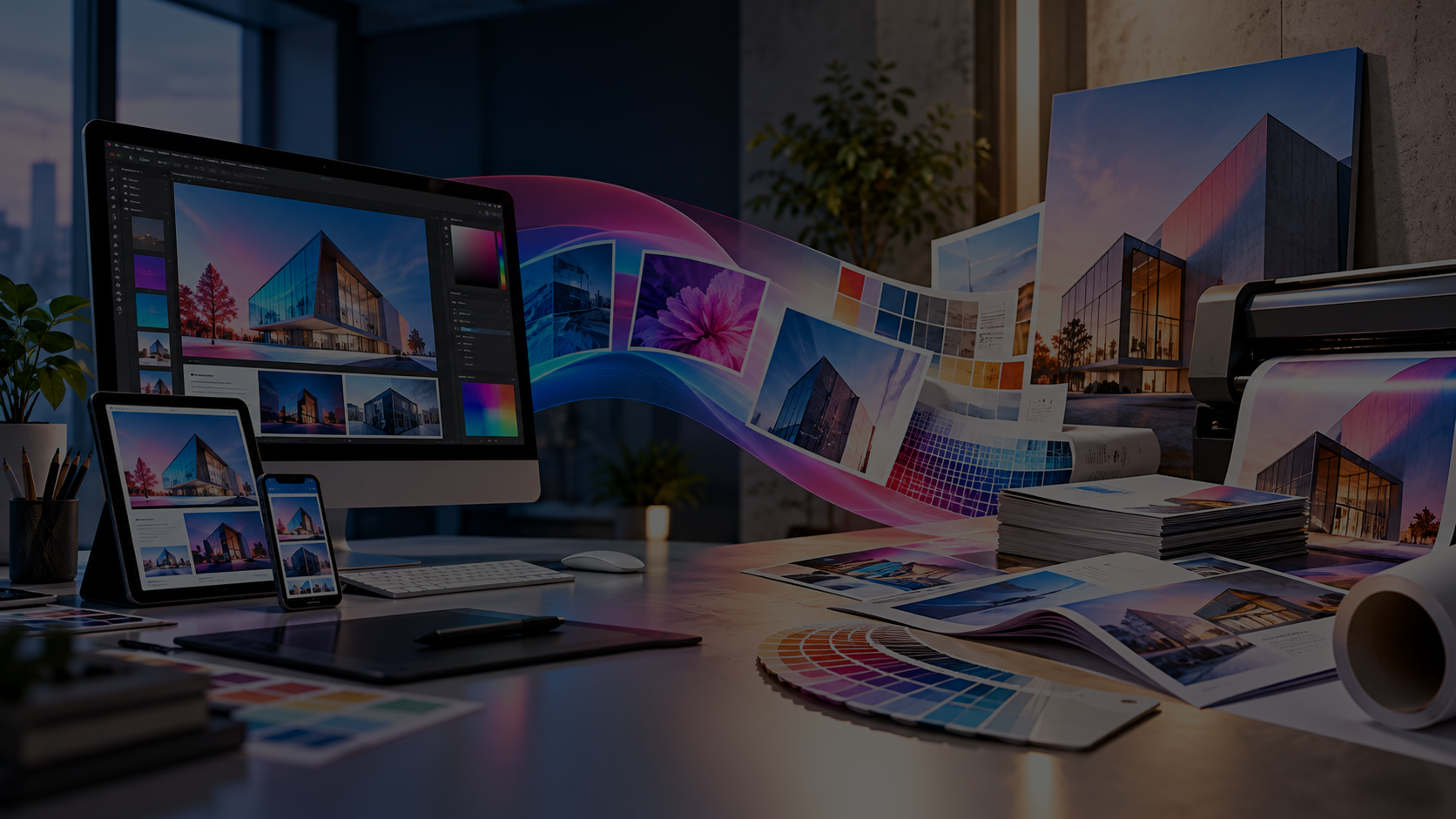 digital and print design